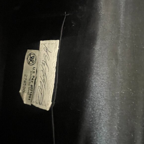 Lord & Taylor Black Beaded Crossbody Purse Bag 6" x 6"! - Picture 5 of 6